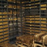 Soft modern abstract geometric gradient background transitioning from warm coral to cool teal tones with subtle light overlay